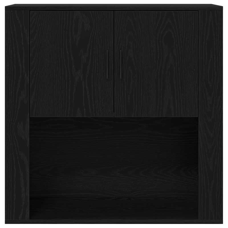 Casa si Gradina - Mobilier - Mese si birouri - Birouri - Biblioteca Stejar negru 80x33x150 cm Lemn prelucrat - Infinity.ro