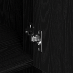 Casa si Gradina - Mobilier - Mese si birouri - Birouri - Biblioteca Stejar negru 80x33x150 cm Lemn prelucrat - Infinity.ro