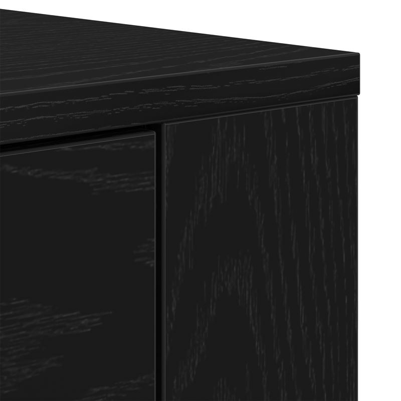 Casa si Gradina - Mobilier - Mese si birouri - Birouri - Biblioteca Stejar negru 80x33x150 cm Lemn prelucrat - Infinity.ro