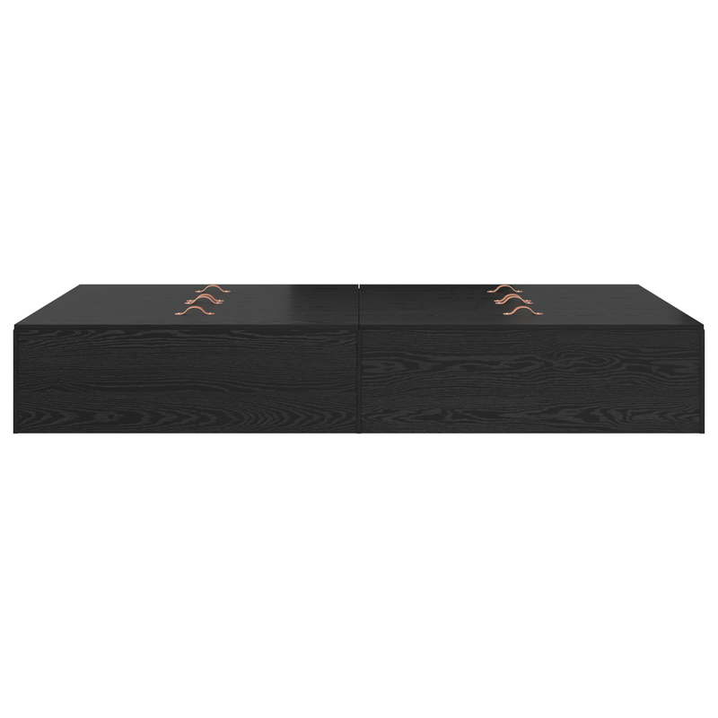 Casa si Gradina - Mobilier - Paturi si accesorii - Paturi - Cadru de Pat cu Depozitare Stejar Negru 120x200 cm - Infinity.ro