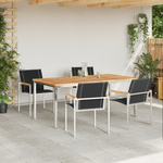 Casa si Gradina - Gradina si terasa - Mobilier exterior - Mese gradina - Set masa 5 piese lemn solid acacia - Infinity.ro