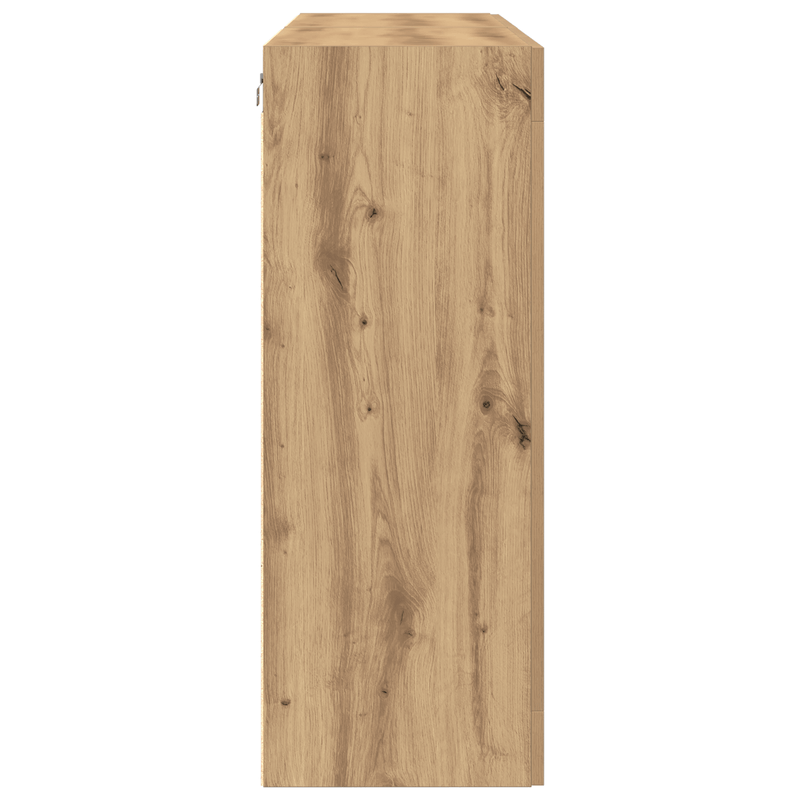Casa si Gradina - Mobilier - Comode si corpuri - Comode - Rame montate pe perete 2 buc Artisan Stejar 69,5x34x90 cm Lemn tehnologic - Infinity.ro