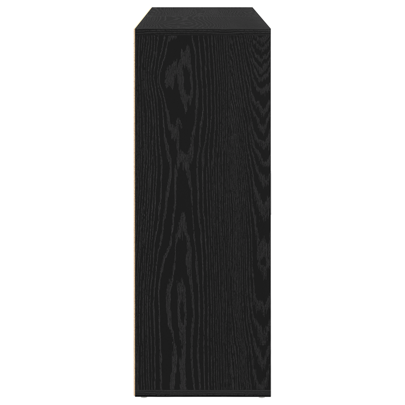 Casa si Gradina - Mobilier - Comode si corpuri - Comode - Servante 2 buc Negru Stejar 60x31x84 cm Lemn ingineresc - Infinity.ro