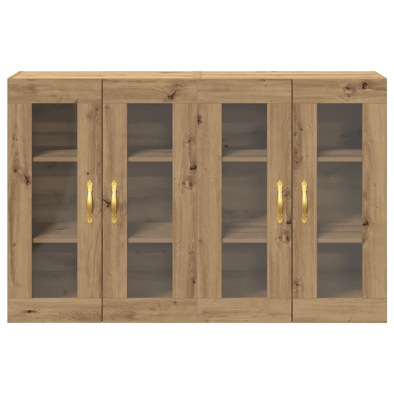Casa si Gradina - Mobilier - Comode si corpuri - Comode - Cabinete montate pe perete 2 buc Artisan Oak 69,5x34x90 cm Lemn prelucrat - Infinity.ro