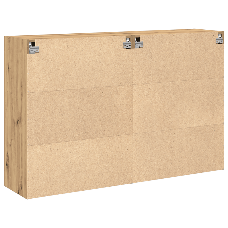 Casa si Gradina - Mobilier - Comode si corpuri - Comode - Cabinete montate pe perete 2 buc Artisan Oak 69,5x34x90 cm Lemn prelucrat - Infinity.ro