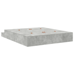 Casa si Gradina - Mobilier - Paturi si accesorii - Paturi - Cadru Pat Gri Beton 200x200 cm - Infinity.ro