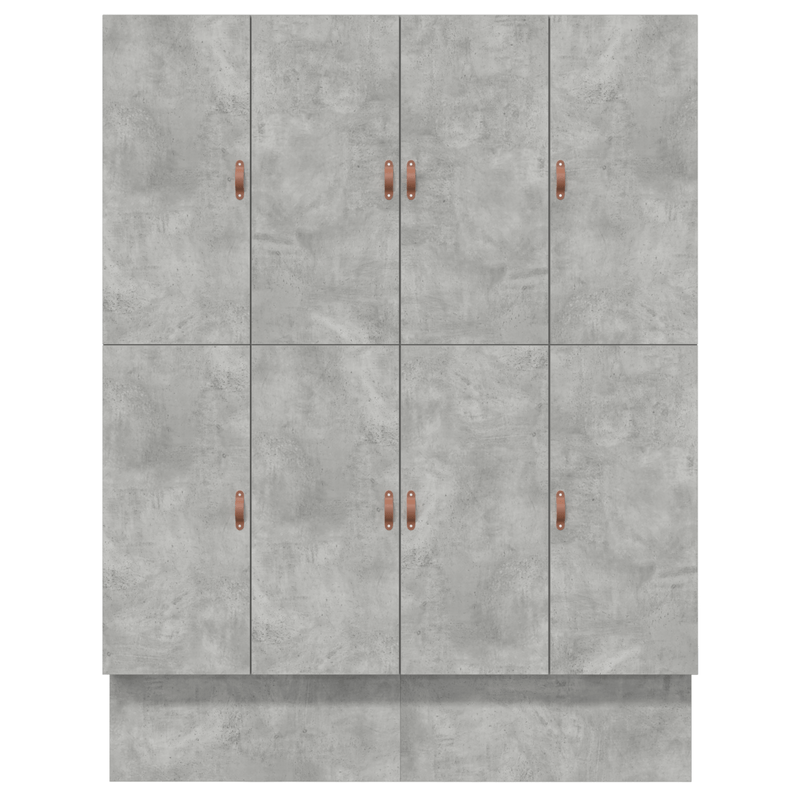 Casa si Gradina - Mobilier - Paturi si accesorii - Paturi - Cadru Pat Gri Beton 200x200 cm - Infinity.ro
