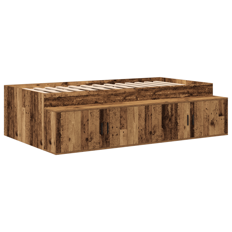 Casa si Gradina - Mobilier - Paturi si accesorii - Paturi - Cadru de pat din lemn vechi 90x200 cm - Infinity.ro