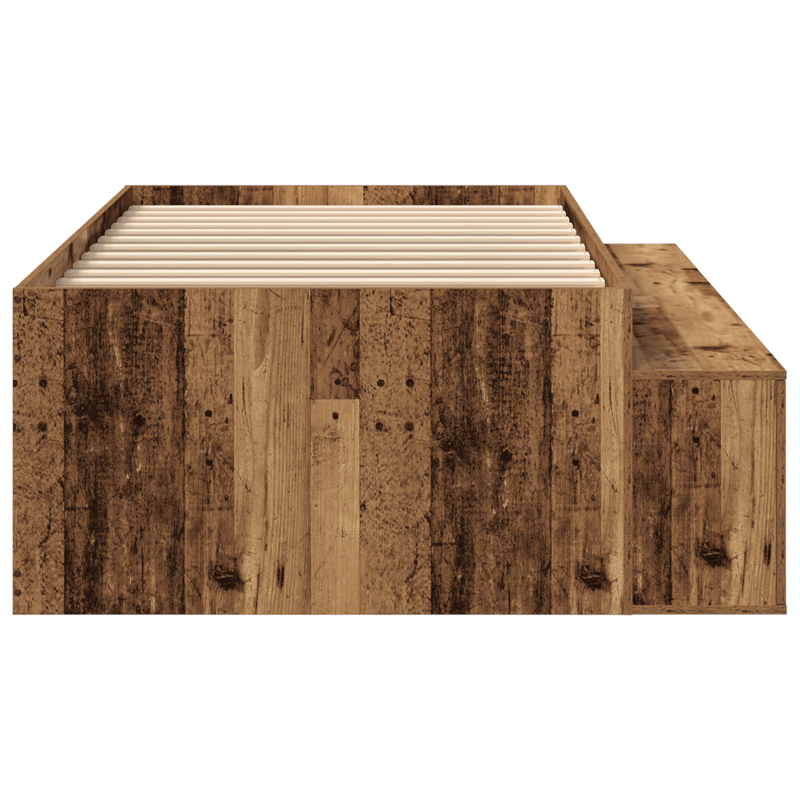 Casa si Gradina - Mobilier - Paturi si accesorii - Paturi - Cadru de pat din lemn vechi 90x200 cm - Infinity.ro