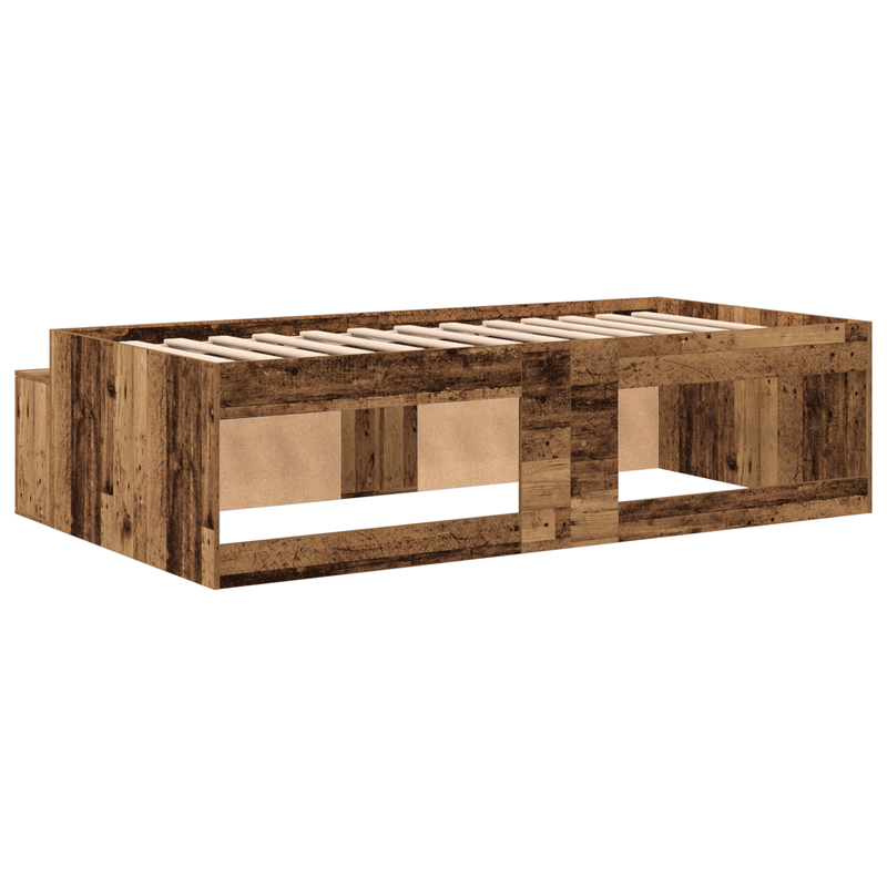 Casa si Gradina - Mobilier - Paturi si accesorii - Paturi - Cadru de pat din lemn vechi 90x200 cm - Infinity.ro