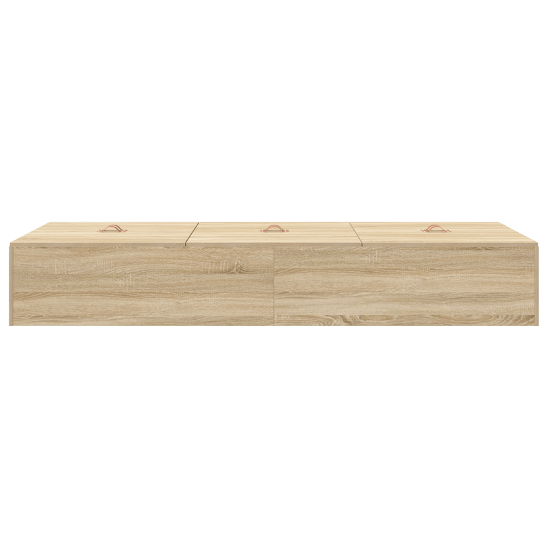 Casa si Gradina - Mobilier - Paturi si accesorii - Paturi - Cadru de pat cu depozitare  Sonoma Oak 80x200 cm - Infinity.ro