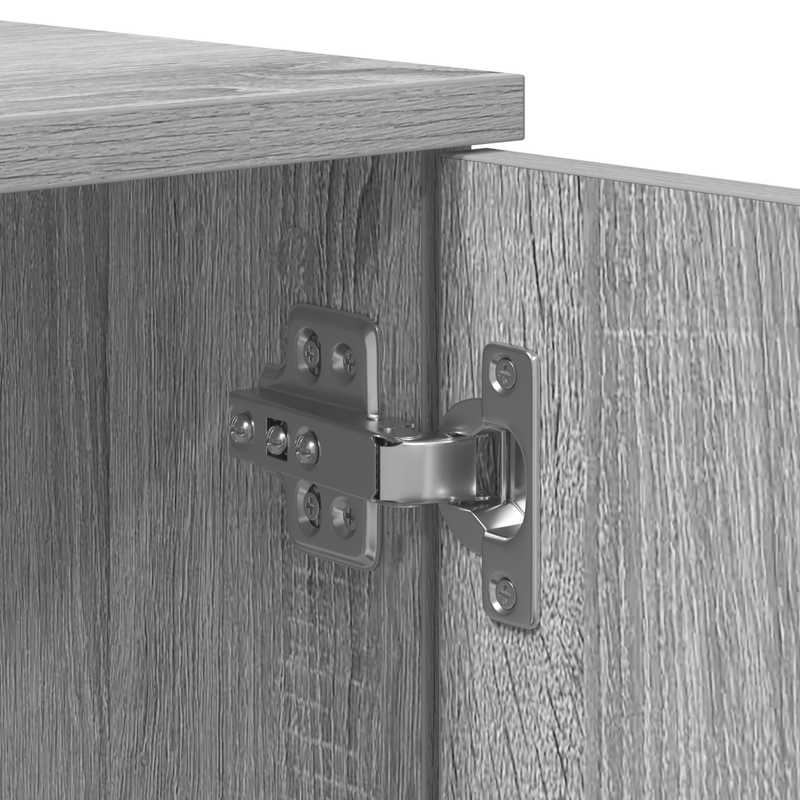 Casa si Gradina - Mobilier - Paturi si accesorii - Paturi - Cadru pentru pat de depozitare Gri Sonoma 80x200 cm - Infinity.ro