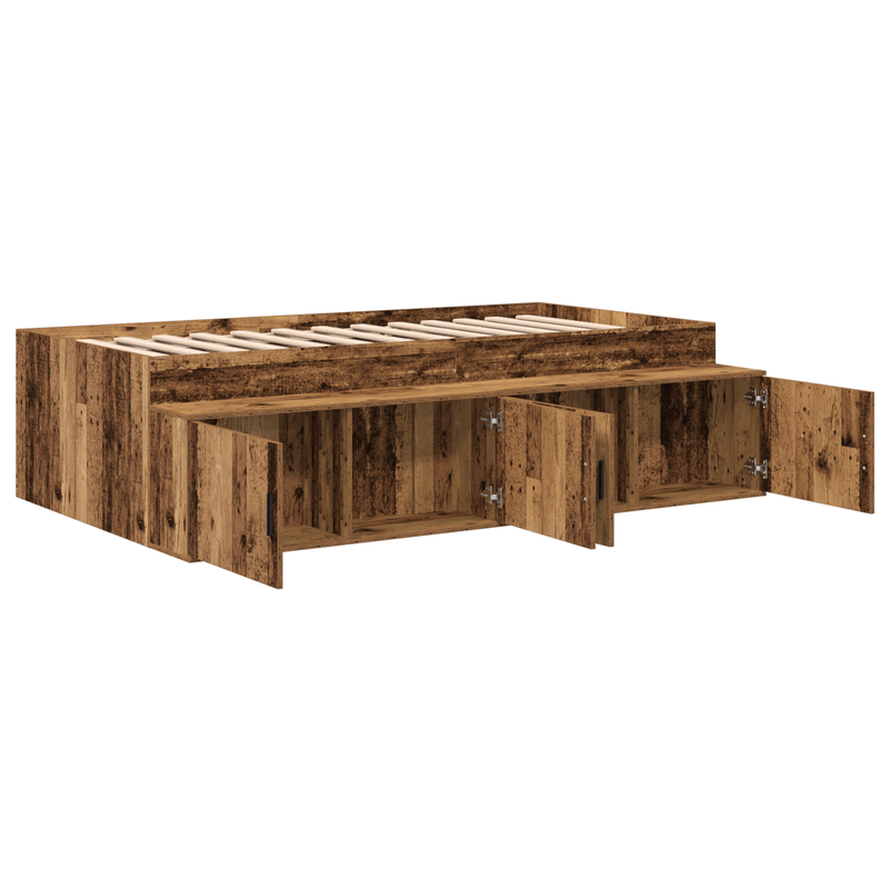 Casa si Gradina - Mobilier - Paturi si accesorii - Paturi - Cadru de Pat Stejar Artisan 75x190 cm - Infinity.ro