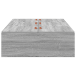 Casa si Gradina - Mobilier - Paturi si accesorii - Paturi - Cadru de pat cu depozitare  Gri Sonoma 75x190 cm - Infinity.ro