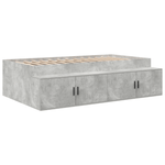 Casa si Gradina - Mobilier - Paturi si accesorii - Paturi - Cadru de pat Gri beton 100x200 cm - Infinity.ro