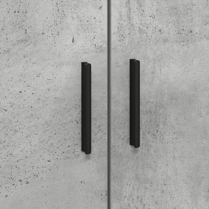 Casa si Gradina - Mobilier - Paturi si accesorii - Paturi - Cadru de pat Gri beton 100x200 cm - Infinity.ro