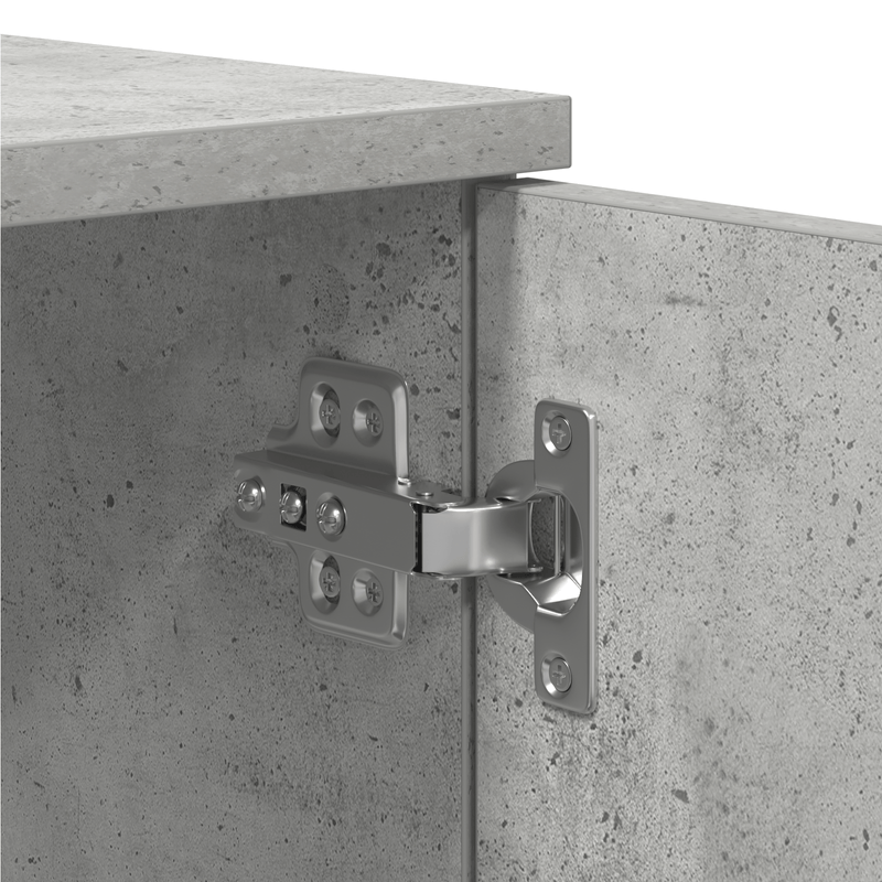 Casa si Gradina - Mobilier - Paturi si accesorii - Paturi - Cadru de pat Gri beton 100x200 cm - Infinity.ro