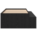 Casa si Gradina - Mobilier - Paturi si accesorii - Paturi - Cadru de Pat Stejar Negru 80x200 cm - Infinity.ro