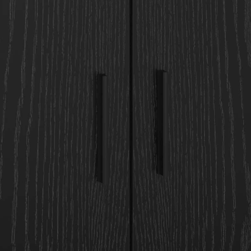 Casa si Gradina - Mobilier - Paturi si accesorii - Paturi - Cadru de Pat Stejar Negru 80x200 cm - Infinity.ro