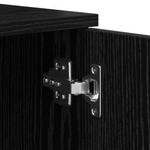 Casa si Gradina - Mobilier - Paturi si accesorii - Paturi - Cadru de Pat Stejar Negru 80x200 cm - Infinity.ro