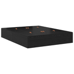 Casa si Gradina - Mobilier - Paturi si accesorii - Paturi - Cadru de pat cu depozitare  Stejar negru 200x200 cm - Infinity.ro