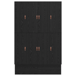 Casa si Gradina - Mobilier - Paturi si accesorii - Paturi - Cadru de pat cu depozitare Negru Stejar 140x190 cm - Infinity.ro