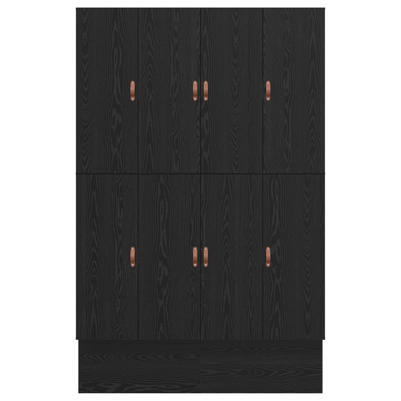 Casa si Gradina - Mobilier - Paturi si accesorii - Paturi - Cadru de pat cu depozitare Negru Stejar 140x190 cm - Infinity.ro