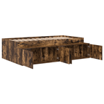 Casa si Gradina - Mobilier - Paturi si accesorii - Paturi - Cadru de pat cu depozitare Stejar afumat 80x200 cm - Infinity.ro