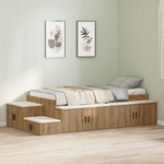 Casa si Gradina - Mobilier - Paturi si accesorii - Paturi - Pat cu depozit Artisan Oak 80x200 cm - Infinity.ro