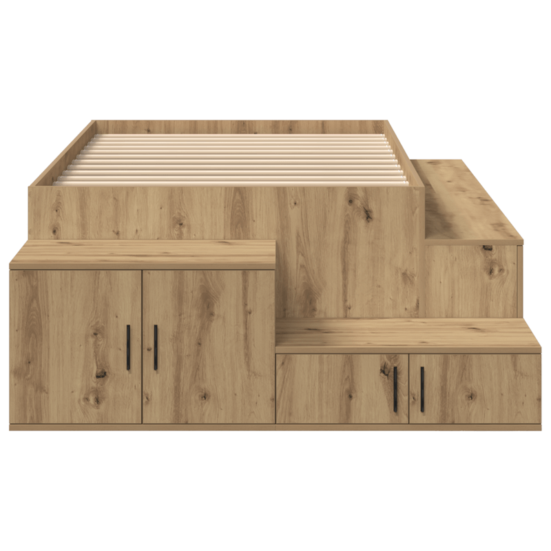 Casa si Gradina - Mobilier - Paturi si accesorii - Paturi - Pat cu depozit Artisan Oak 80x200 cm - Infinity.ro