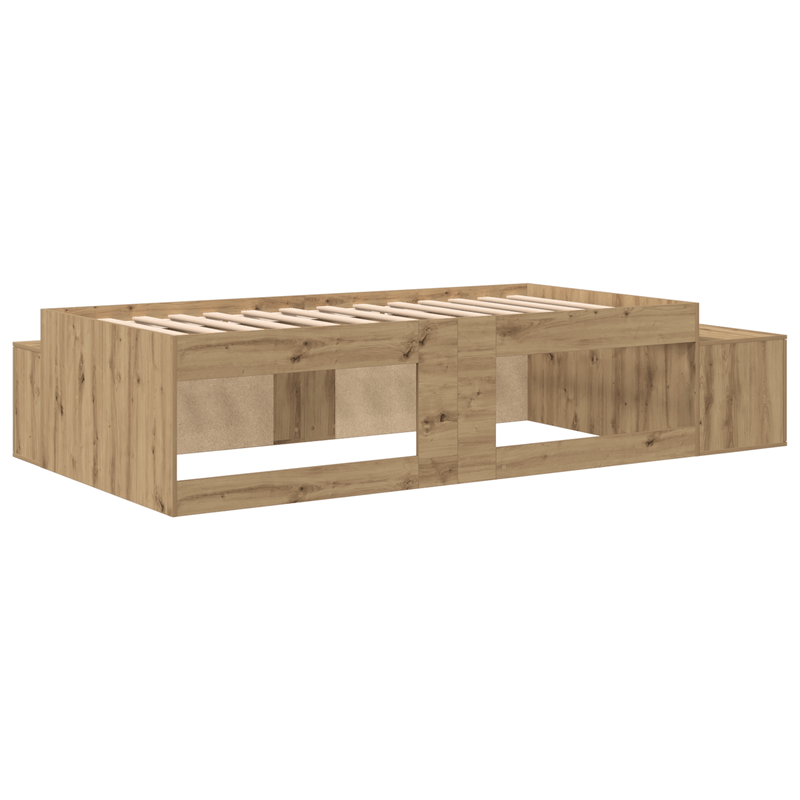 Casa si Gradina - Mobilier - Paturi si accesorii - Paturi - Pat cu depozit Artisan Oak 80x200 cm - Infinity.ro