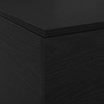 Casa si Gradina - Mobilier - Paturi si accesorii - Paturi - Cadru de pat cu depozitare Stejar Negru 140x200 cm - Infinity.ro