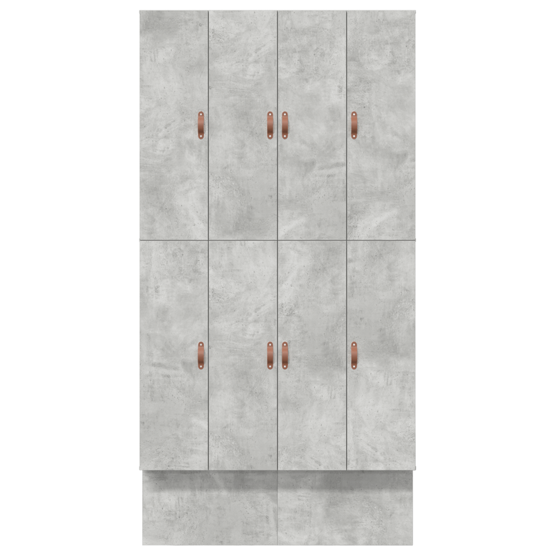 Casa si Gradina - Mobilier - Paturi si accesorii - Paturi - cadru de pat cu depozitare gri ciment 120x190 cm - Infinity.ro