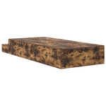 Casa si Gradina - Mobilier - Paturi si accesorii - Paturi - Cadru de pat cu depozitare Stejar fumuriu 100x200 cm - Infinity.ro