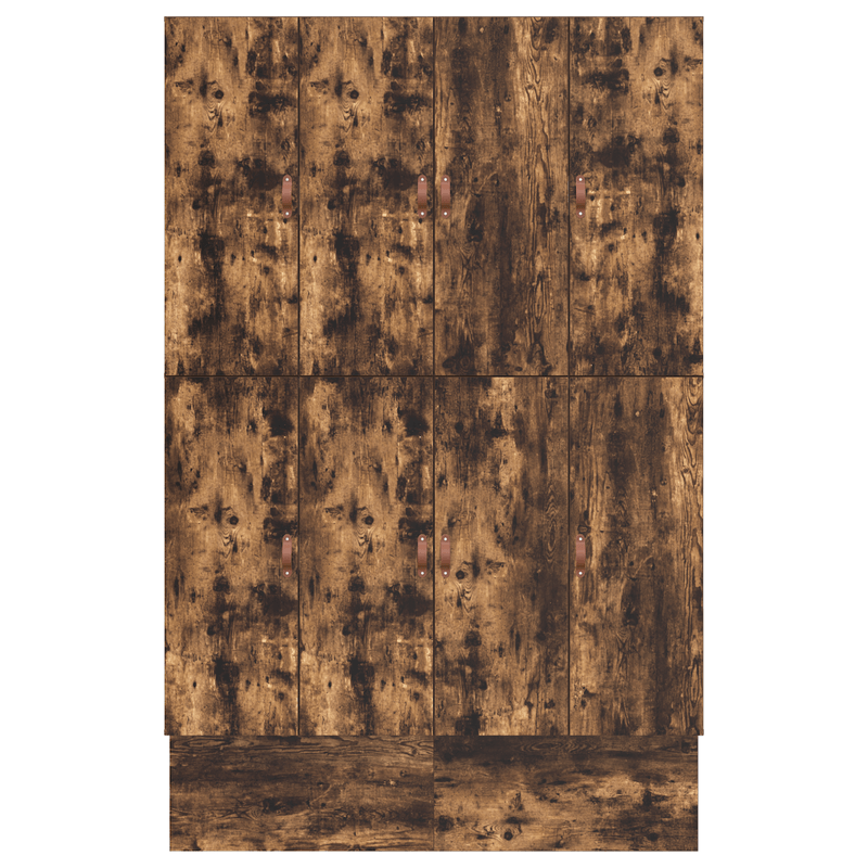 Casa si Gradina - Mobilier - Paturi si accesorii - Paturi - Cadru de pat cu depozitare Stejar afumat 140x190 cm - Infinity.ro