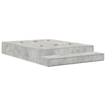 Casa si Gradina - Mobilier - Paturi si accesorii - Paturi - Cadru de pat gri beton 150x200 cm - Infinity.ro