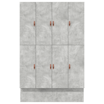 Casa si Gradina - Mobilier - Paturi si accesorii - Paturi - Cadru de pat gri beton 150x200 cm - Infinity.ro