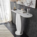 Casa si Gradina - Mobilier - Comode si corpuri - Comode - Comoda, Hanah Home, pal melaminat, alb, 100x30x81 cm - Infinity.ro