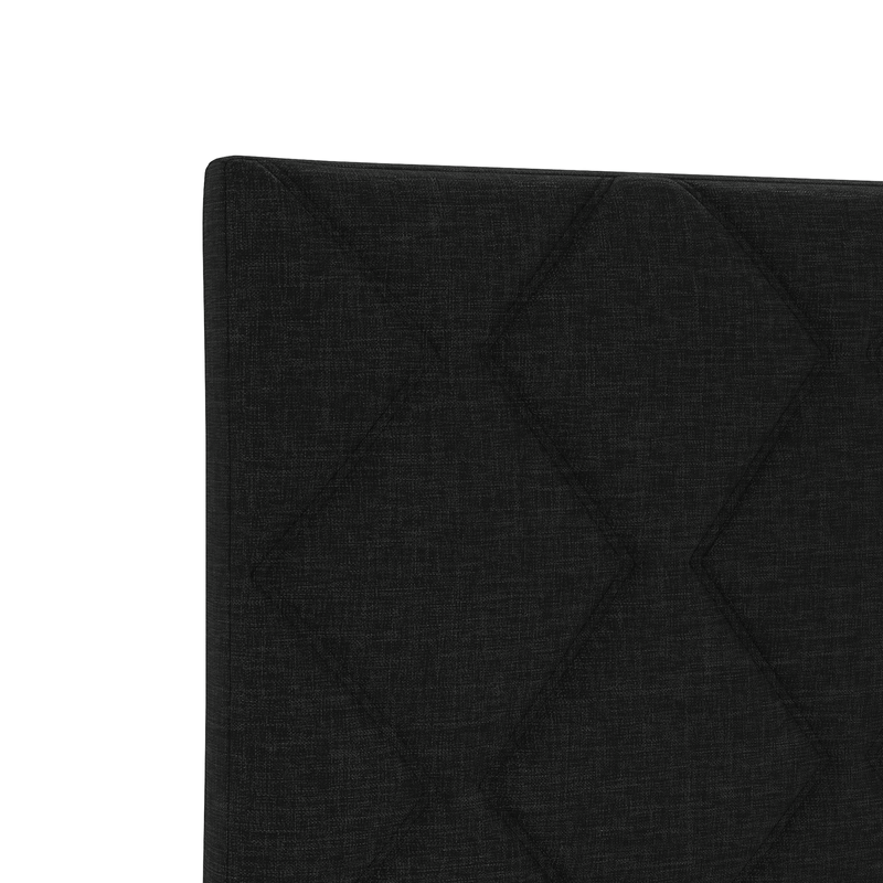 Casa si Gradina - Mobilier - Paturi si accesorii - Accesorii paturi - Tablie de pat cu LED, crem, 183x16x118/128 cm, textil - Infinity.ro