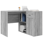 Casa si Gradina - Mobilier - Mese si birouri - Birouri - Birou de colt Gri Sonoma 102x88x75 cm - Infinity.ro