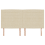 Casa si Gradina - Mobilier - Paturi si accesorii - Accesorii paturi - Tablie de pat design Linii Crem 180 cm Tesatura - Infinity.ro