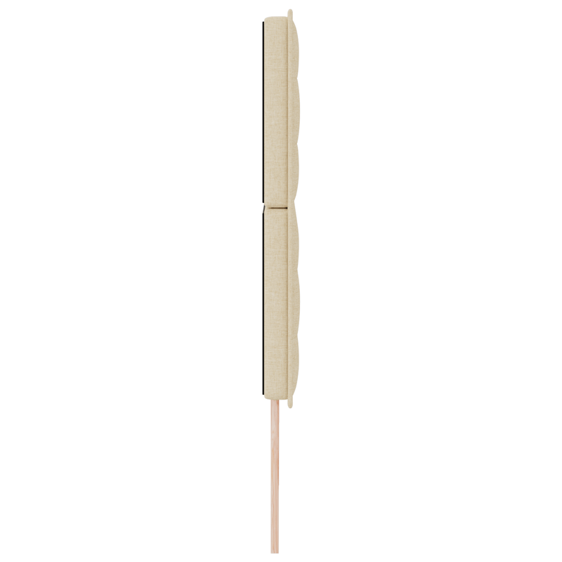 Casa si Gradina - Mobilier - Paturi si accesorii - Accesorii paturi - Tablie de pat design Linii Crem 180 cm Tesatura - Infinity.ro