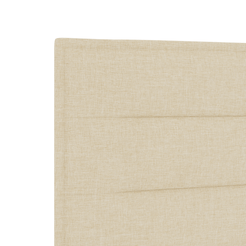 Casa si Gradina - Mobilier - Paturi si accesorii - Accesorii paturi - Tablie de pat design Linii Crem 180 cm Tesatura - Infinity.ro