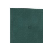 Casa si Gradina - Mobilier - Paturi si accesorii - Accesorii paturi - Tablie de pat LED Verde Inchis 100 cm Catifea - Infinity.ro