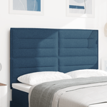 Casa si Gradina - Mobilier - Paturi si accesorii - Accesorii paturi - Tablie de pat Design Linii Albastru 160 cm Tesatura - Infinity.ro