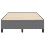 Casa si Gradina - Mobilier - Paturi si accesorii - Paturi - Pat cu arcuri, gri deschis, 120x200 cm, catifea raiata - Infinity.ro