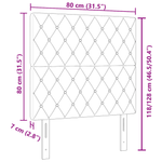 Casa si Gradina - Mobilier - Paturi si accesorii - Accesorii paturi - Tablie de pat Stejar Negru 200 cm Lemn compozit - Infinity.ro