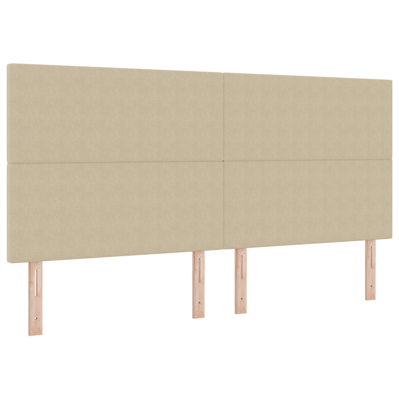 Casa si Gradina - Mobilier - Paturi si accesorii - Accesorii paturi - Tablie de pat design simplu, gri verde deschis, 200 cm raiat - Infinity.ro
