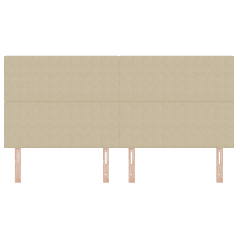 Casa si Gradina - Mobilier - Paturi si accesorii - Accesorii paturi - Tablie de pat design simplu, gri verde deschis, 200 cm raiat - Infinity.ro
