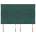 Casa si Gradina - Mobilier - Paturi si accesorii - Accesorii paturi - Tablie de pat cu LED, cappuccino, 100x5x118/128 cm, piele eco - Infinity.ro